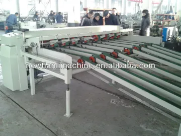 Veneer shearing machine