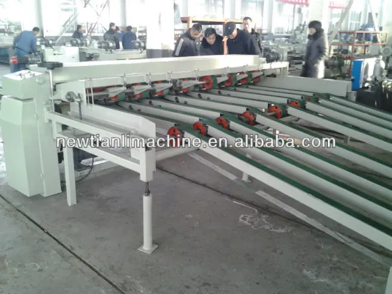Veneer shearing machine