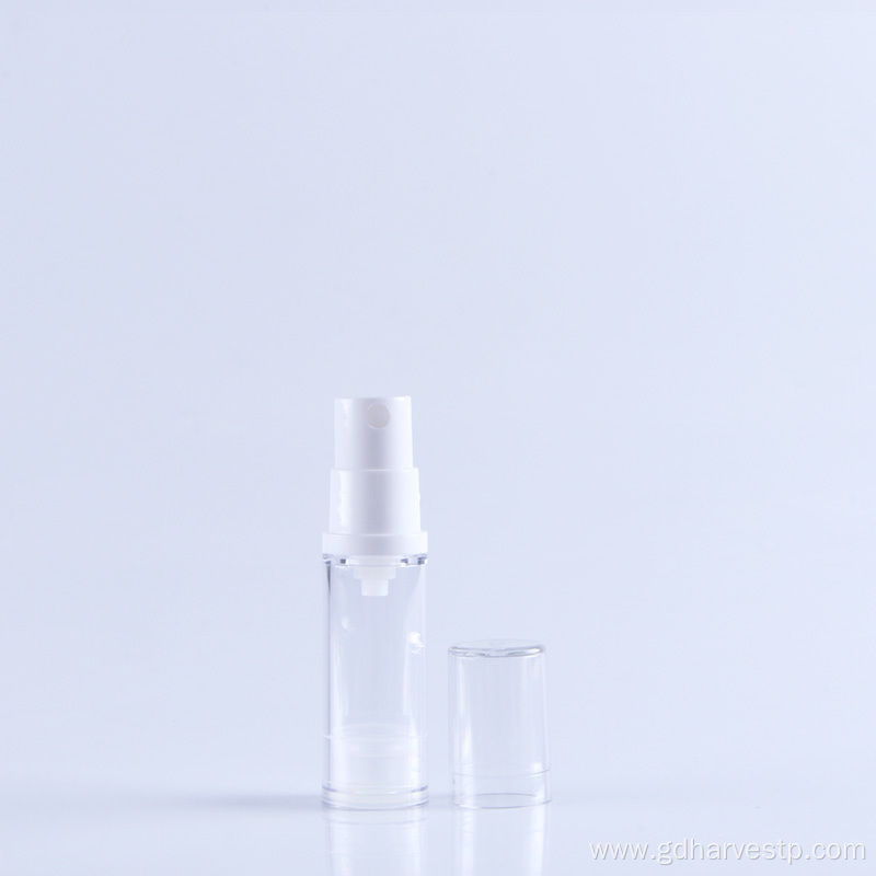 Plastic Material 5ml 10ml 15ml Airless Pump Bottle