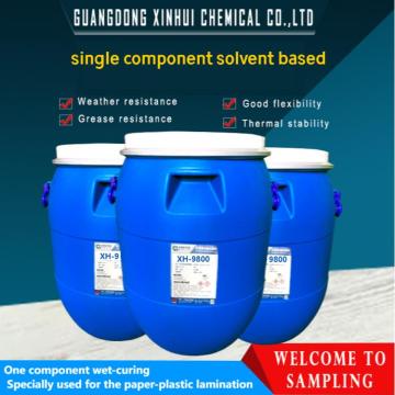 One component non solvent based adhesive