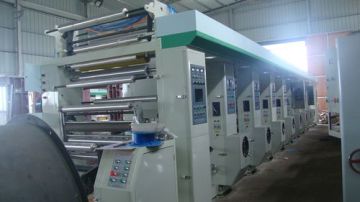 Six Color High Speed Rotogravure Printing Machine