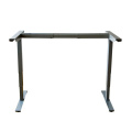 Base de mesa de metal ajustable de altura de 2 patas