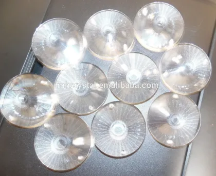 Round Circular Crystal Clear Prism Suncatcher Pendant MH-12810