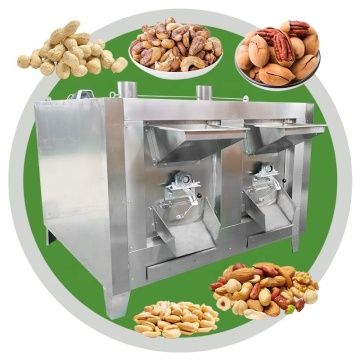 Full automatisk mutterstekning för solrosfrön, pumpafrön, cashewnötter, mandlar och korn