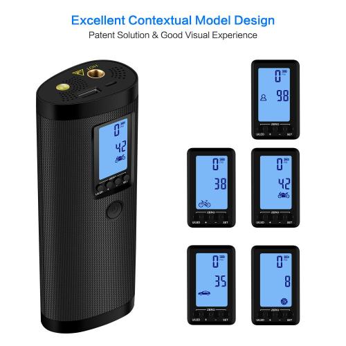 Tire Inflator Portable Car Pump Battery Air Pump