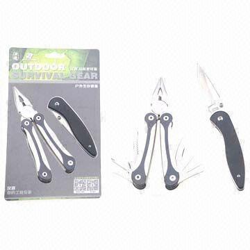 Promotional Tool Set for Outdoor Use, Made of Stainless Steel