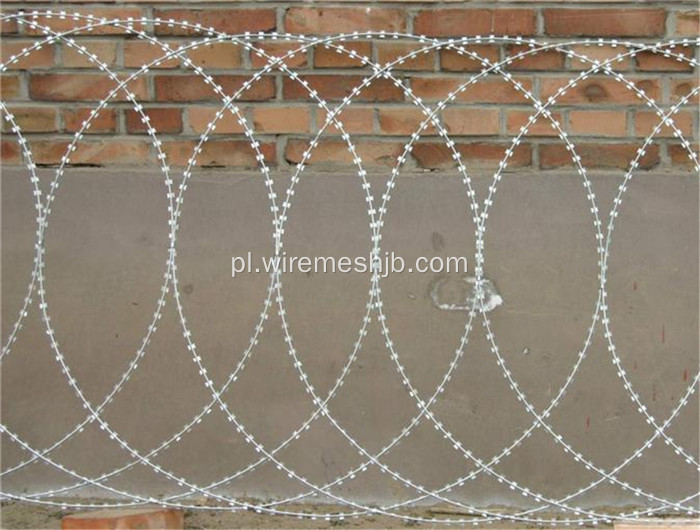 Anti-Climbing Concertina Razor Wire