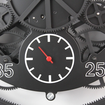 Reloj de pared Cool Back Gear de 18 pulgadas