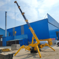 Small hydraulic crawler spider hoist