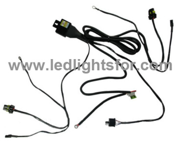Hot selling led bulb wire, h4 bulb wire, h4 lamp wire