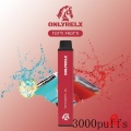 Оригинальный одноразовый вейп onlyrelx 3000puffs