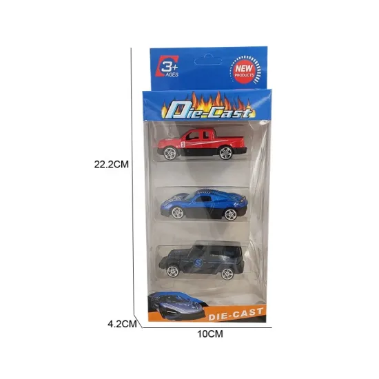 Cheapest Price Hot Free Wheel Alloy Car Toy 1:64 Sliding Friction Metal Model Die-Cast Toy Car