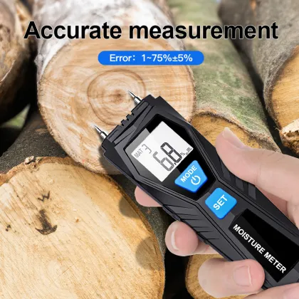 Wood and Concrete Moisture Meters with Memory Function