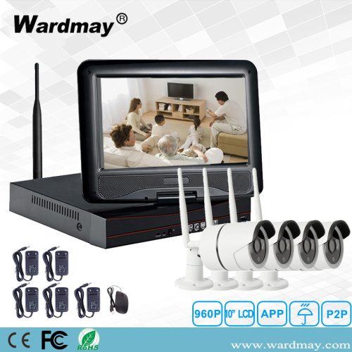1.0/2.0MP Home Security Wireless Wifi NVR Kits