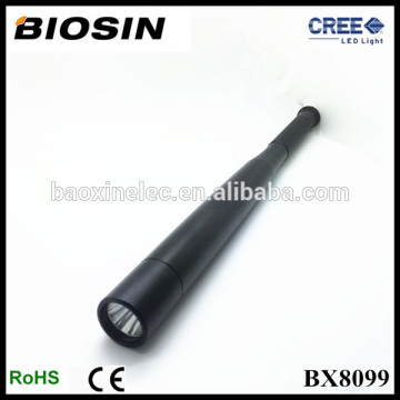 High power aluminum self-defense police security cree led torch