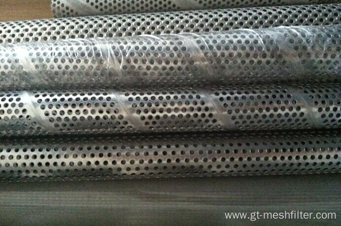 316L stainless steel perforated bucket filter