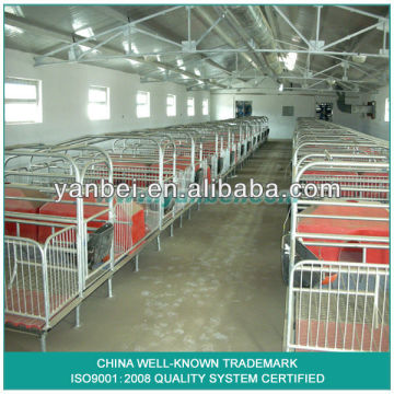 PVC Stall Elevated Pig Farrowing Crate