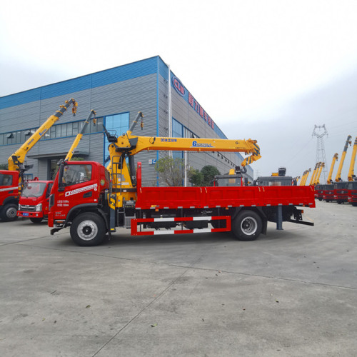 Dongfeng 200 л.с. 4x2 грузовик установлен 8 тонн кран