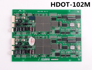 HDOT-102M Duplex LOP Display Board for Hyundai Elevators