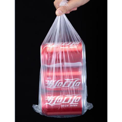 Geantă transparentă din plastic pentru ambalaje alimentare