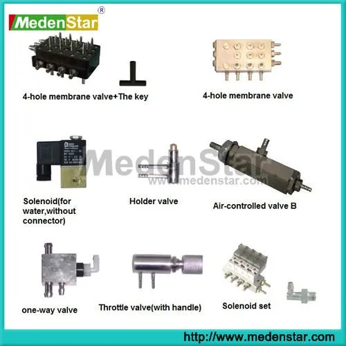 Air-controlled water valve /shuttle valve/one-way valve