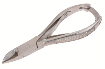 Nuevo acero inoxidable dedo dedo del pie uso cutícula pinza cortaúñas