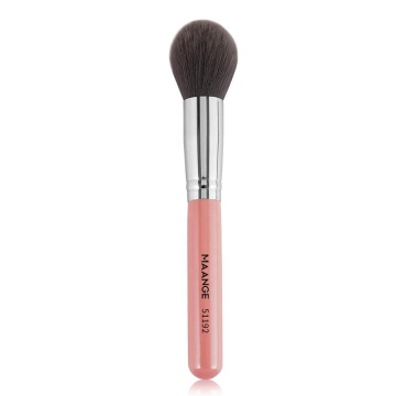 MAANGE 2023 Pink Nylon Wooden Powder Makeup Brush