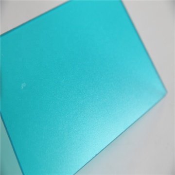 6 мм цветной поликарбонатный лист с тиснением алмаза