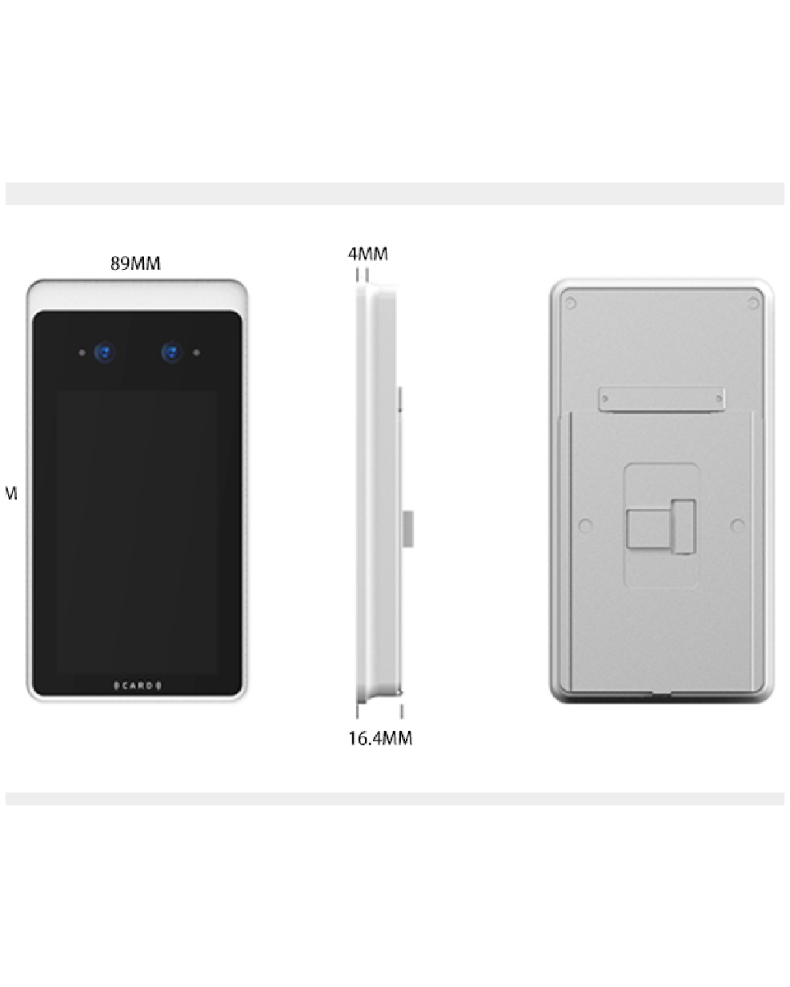 Linux 5 Inch Face Recognition Attendance Machine