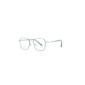 Belieye Classic Big Square Window Frame Metal Glassesフレーム