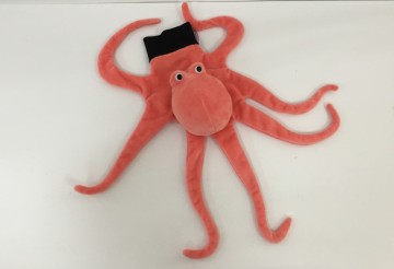 Plush Handpuppet Octopus for Baby