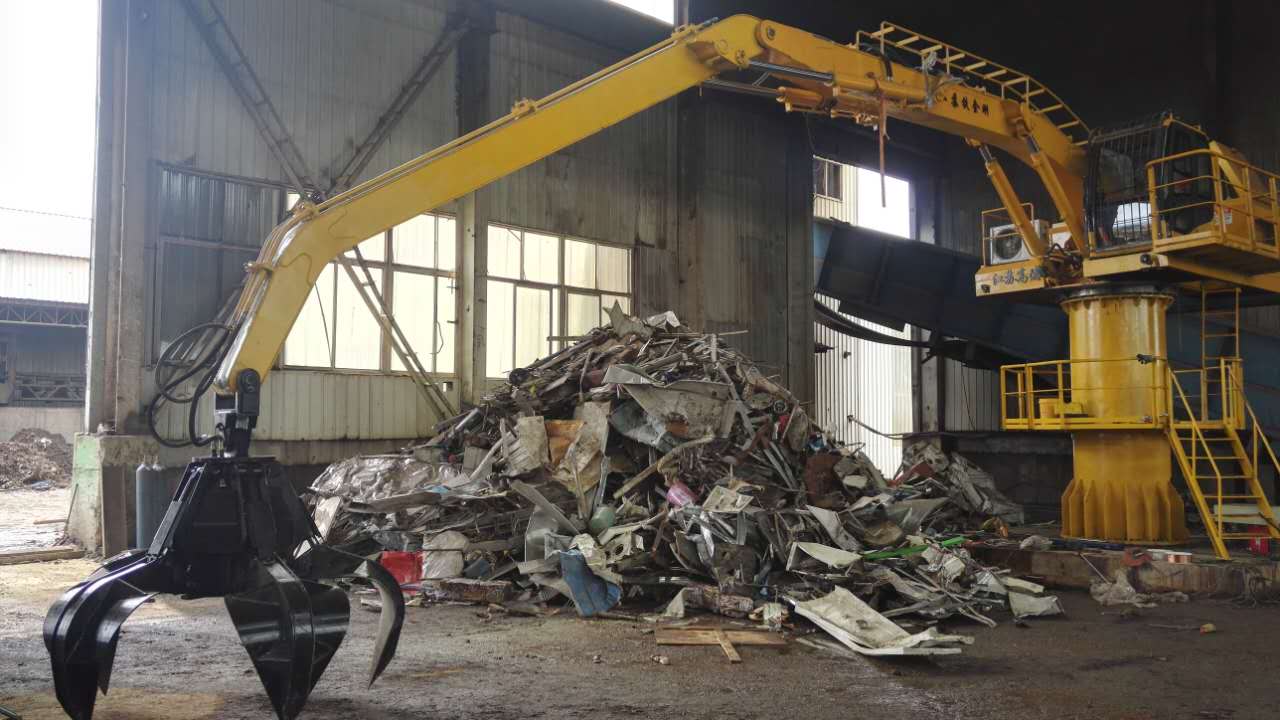 Fixed Log Grapple Rotating Grab For Scrap Metals