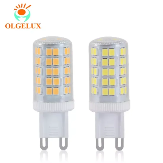 Olgelux G9 LED Light Bulb: 5W AC120V, Flicker-Free, Durable CCT 2700K-6500K, 2-Year Warranty