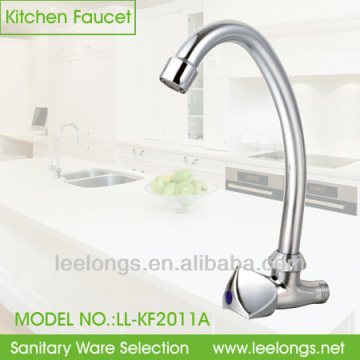 LL-KF2011A Leelongs Zinc Wall Mounted Sink Kitchen Faucet