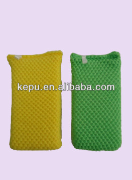 microfiber colourful kitchen cleaning sponge (KP-3349)