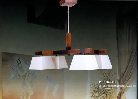 Modern Wooden Home Pendant Light, Available in Various Designs