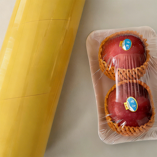 Película plástica resistente para aplicaciones de supermercados