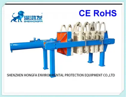 Plate and Frame Filter Press. BMY-70/1000