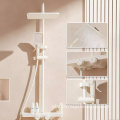 High-end Luxury Brass Shower Kit: Rainfall Shower Set with Mixer Faucet and Head Shower