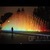 Rainbow color running fountain group