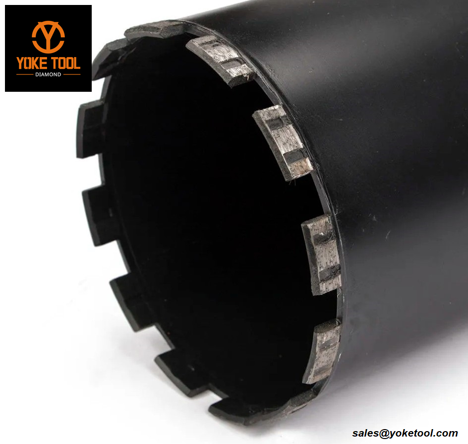 Bit de foraj pentru construcție cu segment turbo de diamant umed