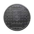 Round resin sewage manhole cover