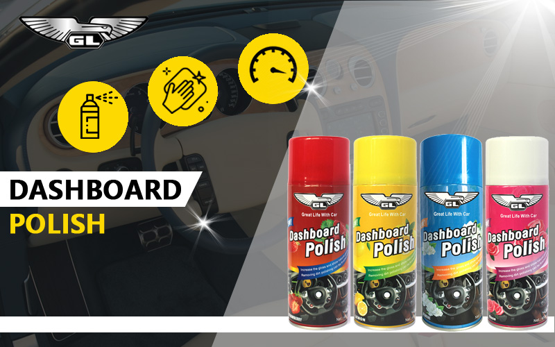 Dashboard Polish Car Care Spray