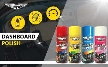 Das Armaturenbrett polnischer Autokormentespray
