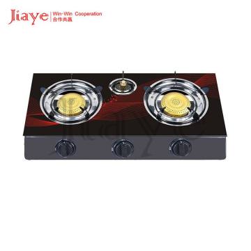 Desktop Gas Cooktops: Electric Glass 3 Burner Stoves for Home Kitchens