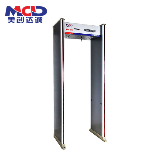 Hot Selling China Infrared Walk Through Metal Detector 18 Zone MCD-600