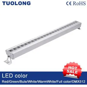 DMX 512 rgb wall washer led