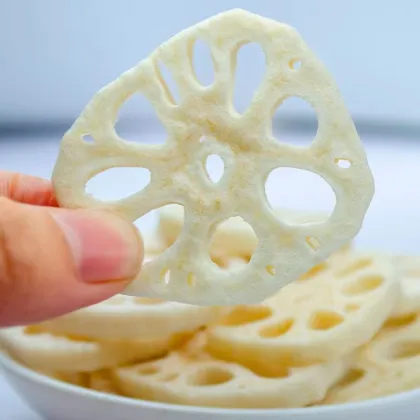 Wholesale Fresh Lotus Root Slices: Crisp, Sweet, and Perfect Raw Vegetables Chips