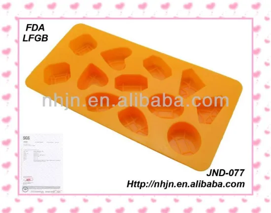 diamond silicone ice tray