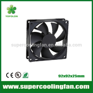 92x92x25mm 12V 9225 CPU cooling fan high flow led light cooling fan